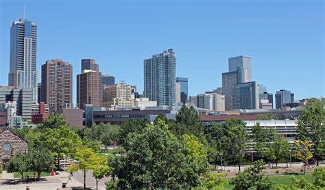 Daytime Skyline of Downtown Denver, Colorado image - Free stock photo - Public Domain photo ...