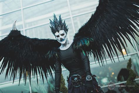 Ryuk Cosplay @crimsyncosplay Photographer: @vidasinmuerte | Character, Superhero, Fictional ...