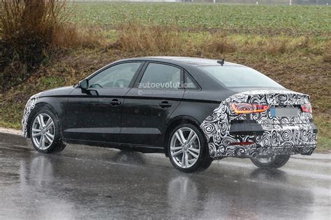 Updated US-Spec 2017 Audi A3 Sedan Spied Testing for the First Time with 2.0 TFSI - autoevolution