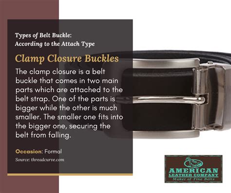 Types of Belt Buckle: According to the Attach Type | Types of belt buckles, Belt buckles, Buckle