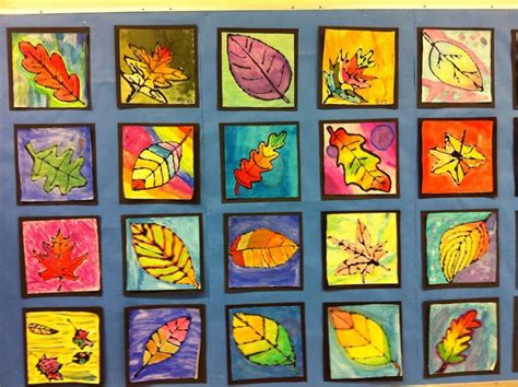 Leaves… | Autumn leaves art, Autumn art, Elementary art projects