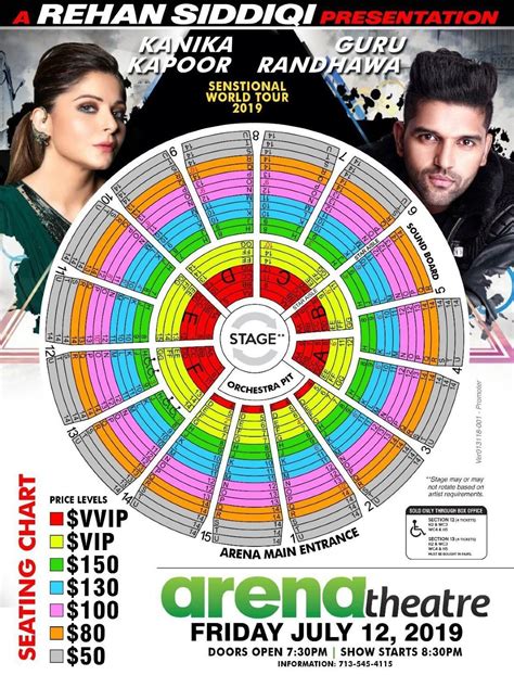 Kanika Kapoor & Guru Randhawa Live in Concert, Houston, Arena Theatre ...