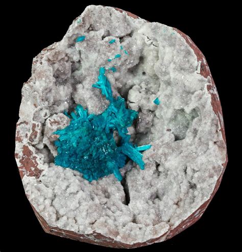 Large, Blue Cavansite Cluster on Stilbite - India (#64820) For Sale ...