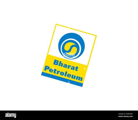 Bharat Petroleum Company, Rotated Logo, White Background B Stock Photo ...