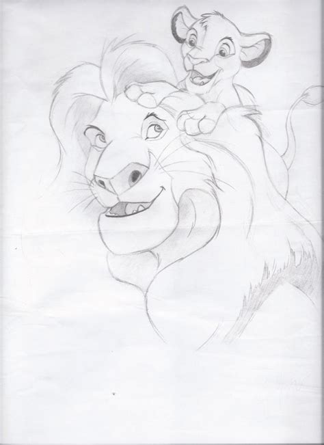 Mufasa and Simba by AMDreamer on DeviantArt