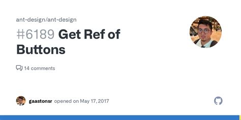 Get Ref of Buttons · Issue #6189 · ant-design/ant-design · GitHub