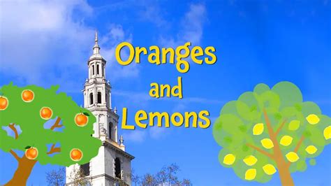 Oranges and Lemons mp3 Karaoke download, Sheet Music PDF