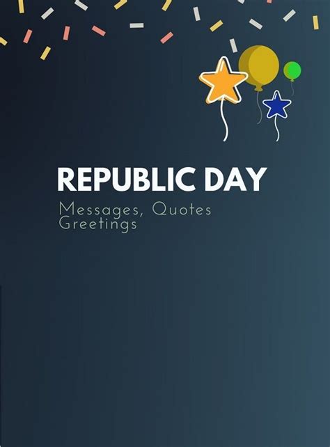 the text reads republic day messages, quotes and greetings