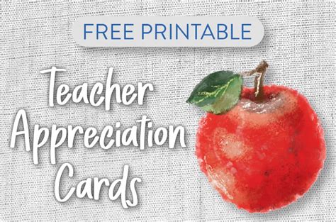 Free Teacher Appreciation Cards | ChurchArt.com Blog