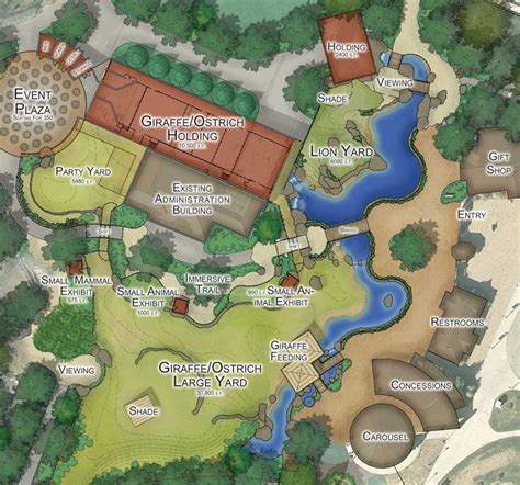 Chattanooga Zoo Master Plan – Zoo | GLMV | Zoo design, Zoo project, Planet zoo ideas