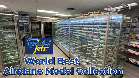 4K - Gemini Jets, Las Vegas - The World best Airplane Model Shop / Collection, Nevada 🇺🇸 - YouTube