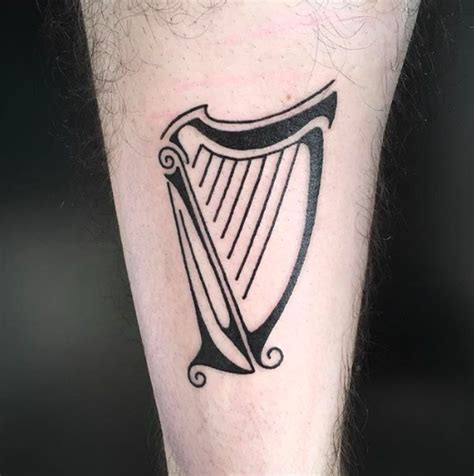 Details 71+ guinness harp tattoo - in.cdgdbentre