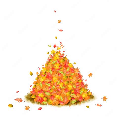 Pile Of Leaves Clipart