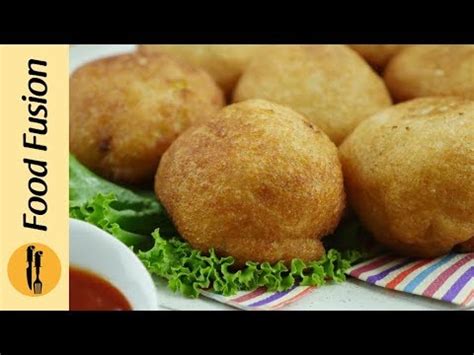 Fried Potato (cheese) Stuffed Bread Balls Recipe By Food Fusion - YouTube