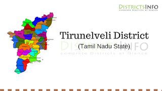 Tirunelveli District With Talukas in Tamil Nadu State