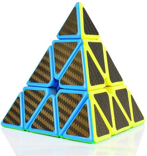 Rubik's Cube Pyraminx 3x3 Pyramid Speed Cube 3x3 Puzzle Cube Toy Carbon Fiber Cube | Walmart Canada