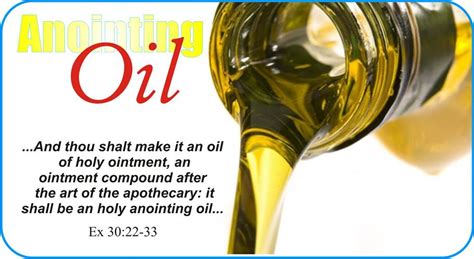 BEWARE OF UN-BIBLICAL USE OF THE ANOINTING OIL: | My name is coming out