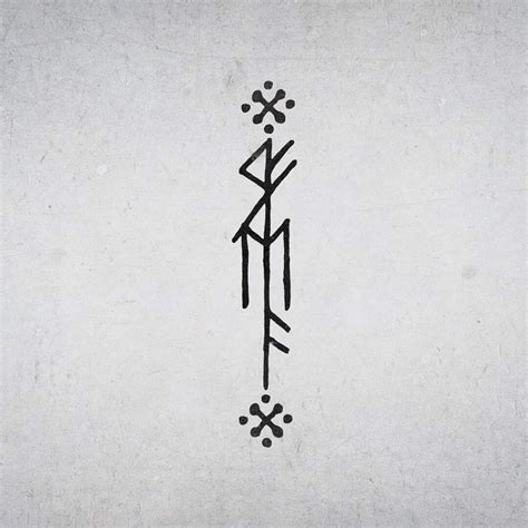 Valhyr on Instagram: "Freyas Bindrune for the growth of the mind and body" | Rune tattoo, Norse ...