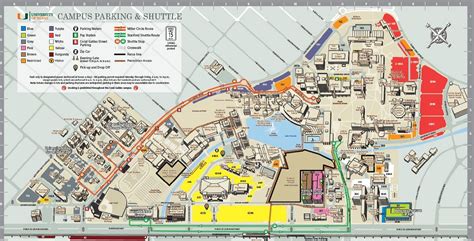 Campus Parking Map | Parking and Transportation|Real Estate and ...