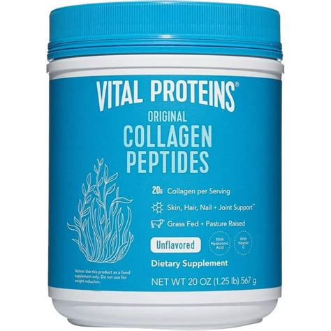 Vital Proteins Collagen Peptides Powder - Pasture Raised, Grass Fed ...