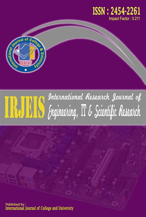 International Research Journal Of Engineering, IT And Scientific Research