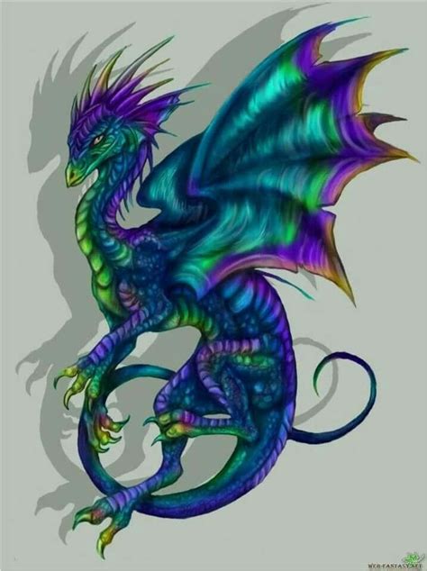 Neon Dragon | Dragon artwork, Dragon pictures, Fantasy dragon