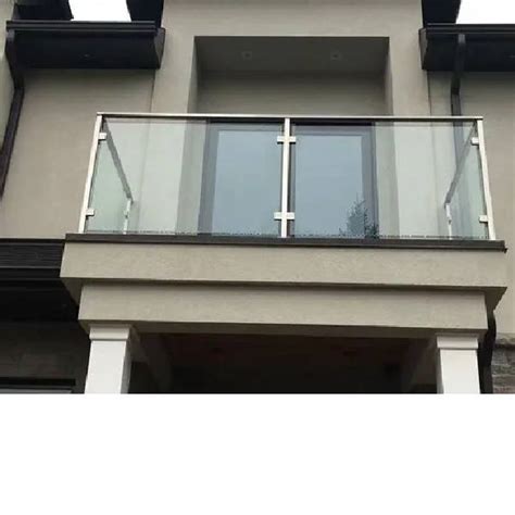 Stainless Steel Glass Balcony Railing in Surat - MONARCH STEEL