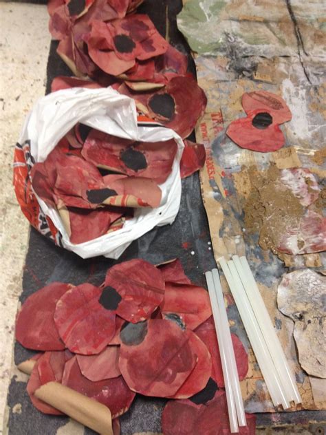 Robert Gould: 100 Poppies- Centennial of World War 1 Painting