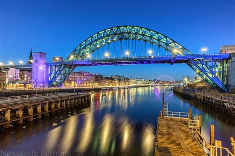 Tyne Bridge at night. | Newcastle upon tyne, Newcastle, Travel