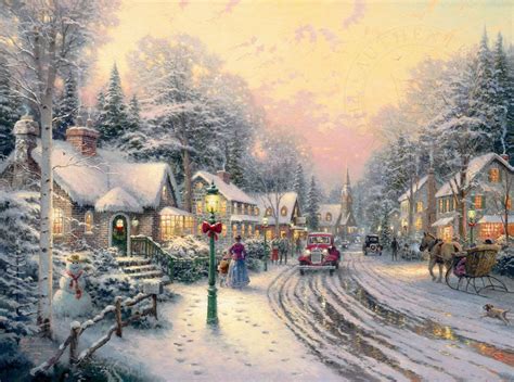 Village Christmas – Thomas Kinkade Studios