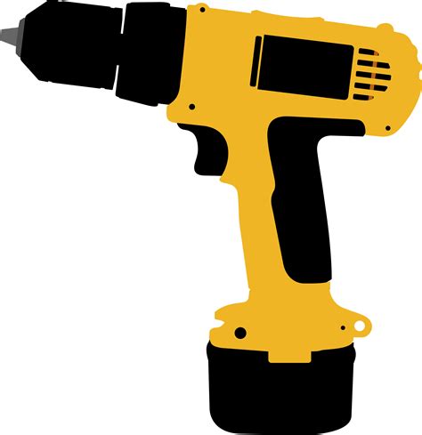 Clipart - Electric screwdriver