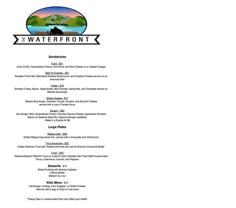 Waterfront-Menu-2 - Western Riviera