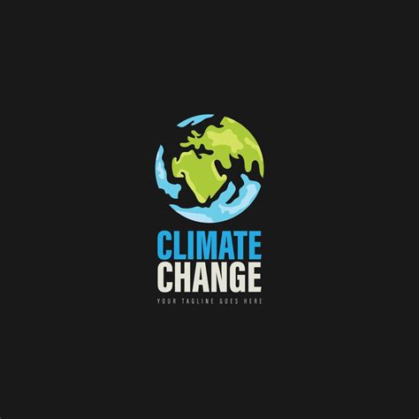 climate change logo vector 21389970 Vector Art at Vecteezy