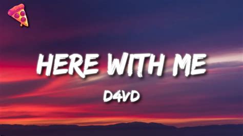 d4vd - Here With Me - YouTube Music