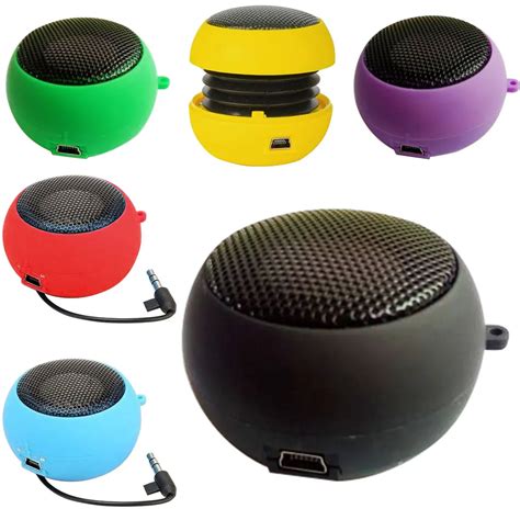 Portable Mini Cute Speaker Mp3 Music Loudspeaker Player Outdoor 3.5mm ...