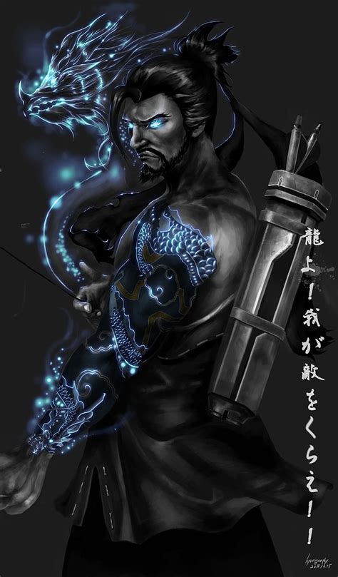 Hanzo Overwatch FanArt, Genji Hanzo HD phone wallpaper | Pxfuel