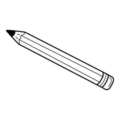 Pencil Black And White Vector Art, Icons, and Graphics for Free Download