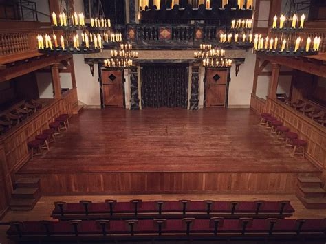 The American Shakespeare Center in Staunton Virginia is a beautiful, intimate venue with first ...