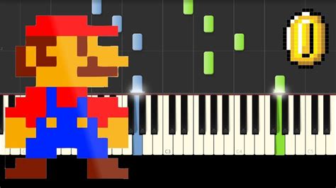 Super Mario Bros / Theme / FACIL / Piano Tutorial / Notas Musicales ...