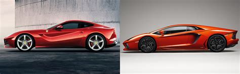 Ferrari F12 Berlinetta or Lamborghini Aventador? | Fiat Group's World