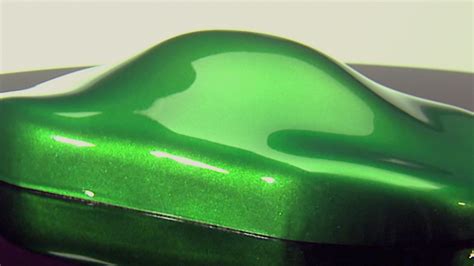 Metallic Green Car Paint Colors