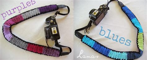 Lanas de Ana: Colorful Camera Strap