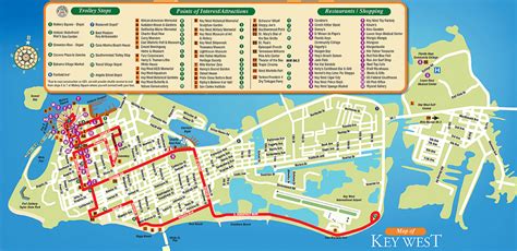 Map Of Key West Florida Attractions - Printable Maps