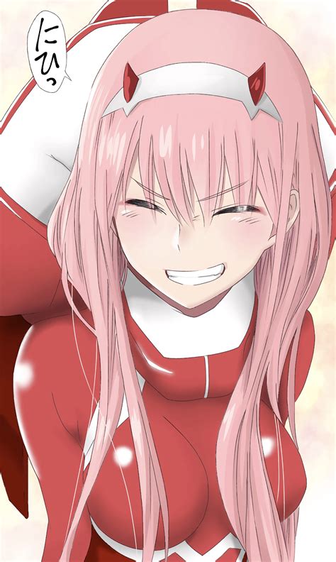 Zero Two Smile : r/DarlingInTheFranxx