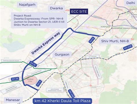 Dwarka Expressway: Route Map, Project Cost, Toll Rates and Other ...