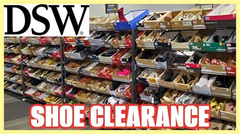 DSW DESIGNER SHOES CLEARANCE 60% OFF SHOE SHOPPING HEELS SNEAKERS SANDALS - YouTube