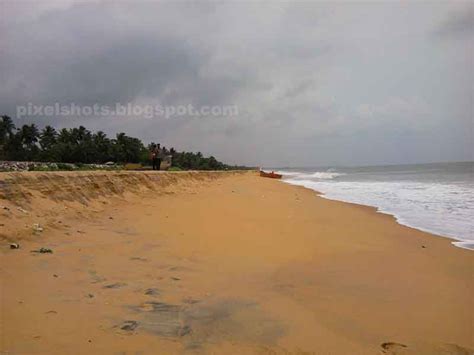 Kollam Beach photos-Kerala beaches in monsoon season-Golden Beaches of ...