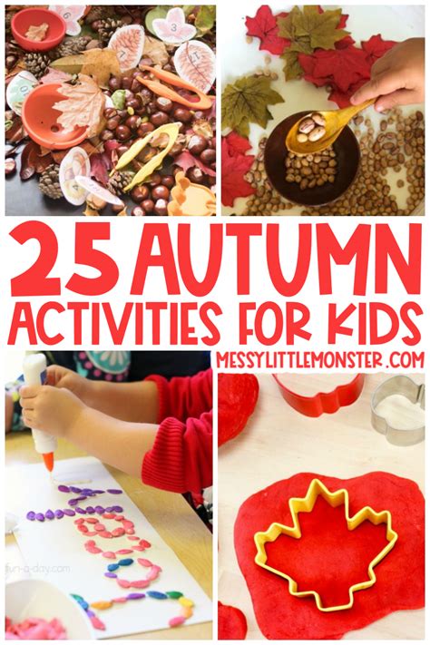 Autumn Activities for Kids - Messy Little Monster