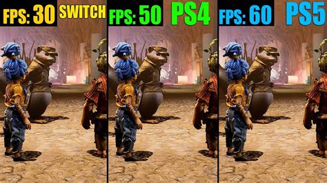 It Takes Two Nintendo Switch PS4 Vs PS5 Comparison