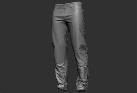 Zbrush Pants 02 3D model | CGTrader